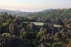 12th Hole at Stone Forest, China